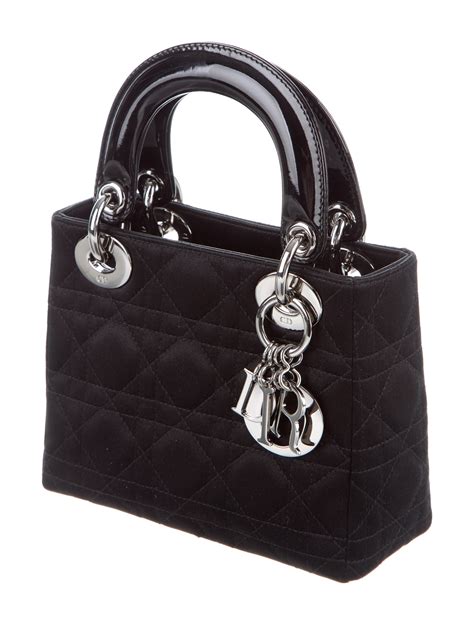 lady dior micro black|Lady Dior small size.